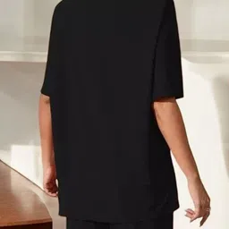 My Swag Typography Printed Pure Cotton T-Shirt & Shorts image 3