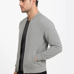 CHOW CHOW Men Fleece Bomber Jacket-image-72