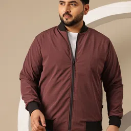 Sztori Men Plus Size Bomber Jacket image 4