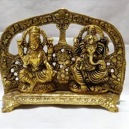 Heaven Decor Gold-toned And Black Textured Religious Idol Glossy Showpieces-image-10