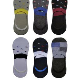 VOICI Pack of 6 Low Cut No Show Loafer Socks-picture-25