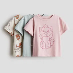 H&M Girls 3-Pack Printed Jersey Tops-picture-37