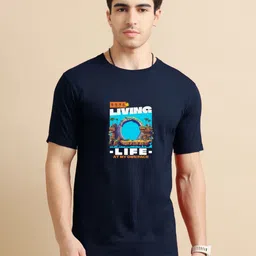 Enciger Men Printed Applique T-shirt-picture-25
