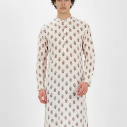 Anouk Rustic Ethnic Motifs Printed Mandarin Collar Straight Kurta-picture-16