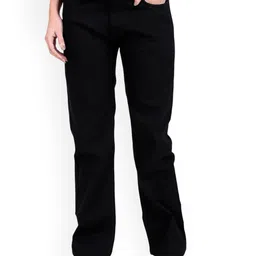 Ira Collections Women Comfort Boyfriend Fit Mid-Rise Stretchable Jeans-image-79