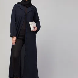BAHAYA Women Front Open Single-Breasted Overcoat image 3