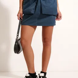 Street By Tokyo Talkies A-Line Mini Skirt-picture-2