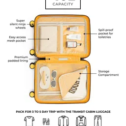MOKOBARA The Transit Luggage Hard Sided Cabin Trolley Bag image 2