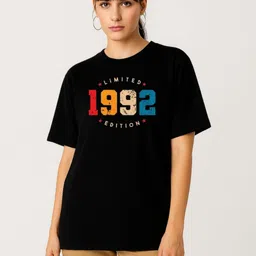 Be Crazy Women Printed Drop-Shoulder Sleeves T-shirt-image-33