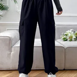 CORSICA Women Loose Fit High-Rise Trousers-picture-29