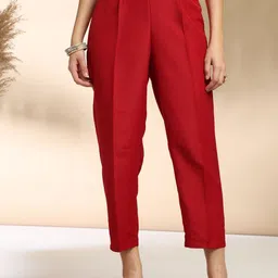 Colors  of Earth Floral Embroidered Straight Kurta With Trousers & Dupatta image 3