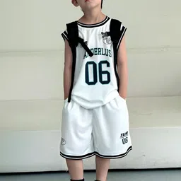 LULU & SKY Boys Printed T-shirt with Shorts-picture-51