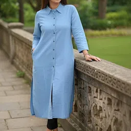 SK Creation Shirt Collar Kurti image 2