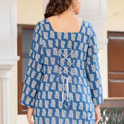SHREELATA Print Ethnic Cotton Top image 2