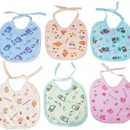 wagwanfly Bibs-Printed Towel Set of 6 | Bibs for Baby Boy's & Girls | Infant Apron image 4