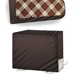 The Furnishing Tree Coffee Brown Printed Air Conditioner Cover-picture-26