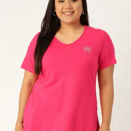 theRebelinme Women V-Neck T-shirt-image-94