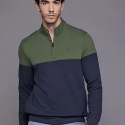 Allen Solly Colourblocked Sweatshirt-picture-24