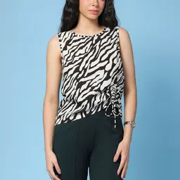 HERE&NOW Animal Print Top-picture-25