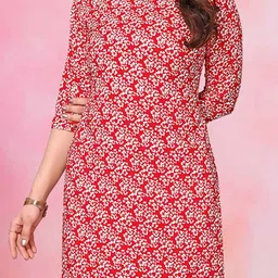 KETAKI FASHION Women Pack of 4 Ethnic Motifs Printed Daily Straight Kurtas image 3