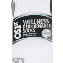 os1st Patterned Calf Length Socks image 2