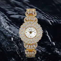 Belbi Women Embellished Dial & Stainless Steel Straps Analogue Watch NEWBL158_937041281939-image-17