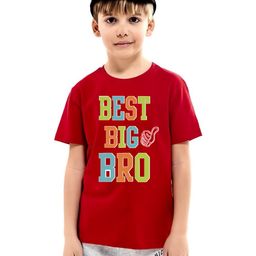 BAESD Kids Typography Printed T-shirt-image-90