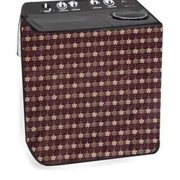 The Furnishing Tree Brown Plastic Washing Machine Cover-picture-32