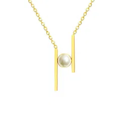 AIKA BY MINUTIAE Brass Gold-Plated Handcrafted Necklace image 4