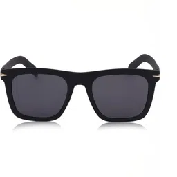 NIVICK Unisex Grey Lens & Black Wayfarer Sunglasses with image 4