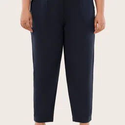 GlamZei Women Straight Fit Easy Wash Trousers-picture-28