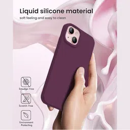INNOPACE Silicone iPhone 15 Plus Back Case image 3