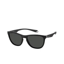 Polaroid Unisex UV Protected Lens Rectangle Sunglasses 20534008A56M9-image-10