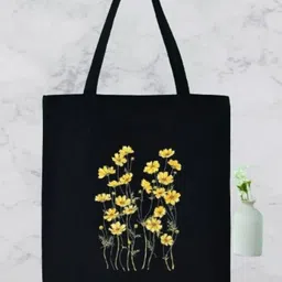 the sack co Women Floral Printed Oversized Structured Tote Bag-picture-41