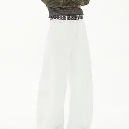 KPOP Men Regular Fit Mid-Rise Jeans image 2