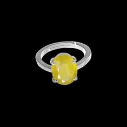 Sidharth Gems 11.25 Ratti 10.00 KT Yellow Sapphire Pukhraj Gemstone Ring-picture-33