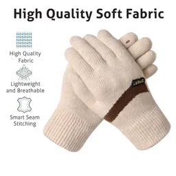 LOOM LEGACY Women Wool Touchscreen Gloves image 4