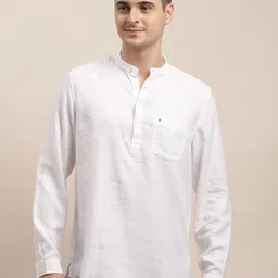 Turtle Men Relaxed Slim Fit Opaque Casual Shirt-image-13