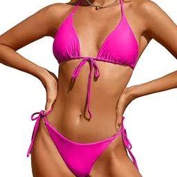 Fookre Halter Neck Swim Bikini Set-picture-17