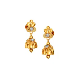 Joyalukkas Gold Harmony Fusion Jhumka- 3.365 gms image 2