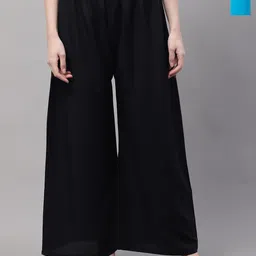 Valles365 by S.C. Women 2 Flared Palazzos-image-93