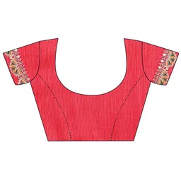 LeeliPeeri Designer Bandhani Sequinned Poly Georgette Bandhani Saree image 2