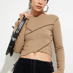 max Striped Crop Top image 1