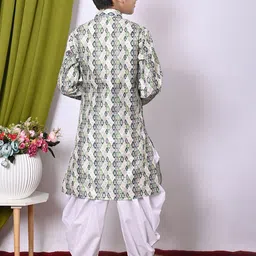 AHLAN APPARELS Boys Ethnic Motifs Printed Kurta with Dhoti Pant image 2