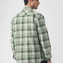 The Souled Store Men Tartan Checks Checked Casual Shirt image 2