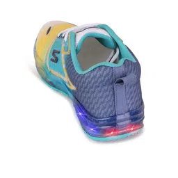 DRACKFOOT Boys Green Printed Mesh Loafers image 3