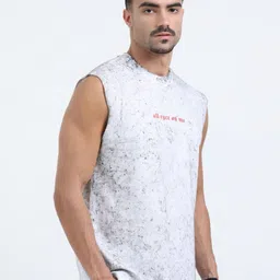 RHINO CULT Men Abstract Printed Round Neck Cotton T-shirt image 5