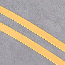 Vinayaka Fab Grey Set of 2 Velvet Square Cushion Covers image 3