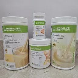 WEIGHT LOSS COMBO F-1 VANILLA SHAKE,PROTEIN 200GM,AFRESH LEMON OR SHAKEMATE | (VANILLA ,LEMON) Powder-image-12