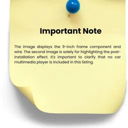 modorwy 9 Inch Car Dashboard Fascia Frame ABS300 Plastic For Hyundai i10 Media Player Frame image 2